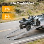 Terpo Nakladalna rampa za motor, ATV in quad 310 cm, 540 kg, zložljiva aluminijasta