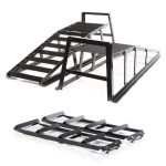Terpo Set 2 nakladalnih ramp do 2 t s podaljški 915x350x275 mm, jeklene – servisne rampe za nizka vozila