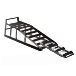 Terpo Set 2 nakladalnih ramp do 2 t s podaljški 915x350x275 mm, jeklene – servisne rampe za nizka vozila