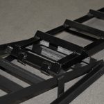Terpo Set 2 nakladalnih ramp do 2 t s podaljški 915x350x275 mm, jeklene – servisne rampe za nizka vozila