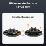 Terpo Nastavljiv podstavek za terasne plošče 18–28 mm – nosilnost 600 kg Gradbeni materiali in pripomočki