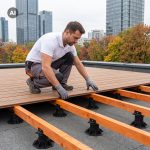 Terpo Nastavljiv podstavek za terasne deske, planke in plošče 140–210 mm – nosilnost 2.700 kg Gradbeni materiali in pripomočki