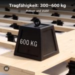 Terpo Nastavljiv podstavek za terasne deske, planke in plošče 60–128 mm – nosilnost 2.700 kg Gradbeni materiali in pripomočki
