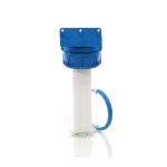 Terpo 1-stopenjski vodni filter 10″, 5 µm, 1/2″, NW-BR10A, 130 × 140 × 340 mm Vodni filtri