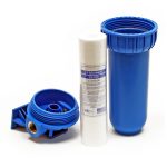Terpo 1-stopenjski vodni filter 10″, 5 µm, 1″, NW-BR10B1, 130 × 140 × 340 mm Vodni filtri