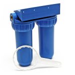 Terpo 2-stopenjski vodni filter 10″, 5 µm, 1/2″, NW-BR10B2, 280 × 150 × 355 mm Vodni filtri