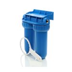 Terpo 2-stopenjski vodni filter 10″, 5 µm, 1/2″, NW-BR10B2, 280 × 150 × 355 mm Vodni filtri