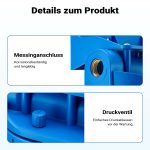 Terpo 2-stopenjski vodni filter 10″, 5 µm, 1/2″, NW-BR10B3, 274 × 150 × 355 mm Vodni filtri