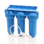 Terpo 3-stopenjski vodni filter 10″, 5 µm, 1/2″, ohišje 400 × 145 × 350 mm, izvedba NW-BR10B5 Vodni filtri