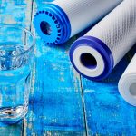 Terpo 3-stopenjski vodni filter 10″, 5 µm, 1/2″, ohišje 400 × 145 × 350 mm, izvedba NW-BR10B5 Vodni filtri