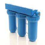 Terpo 3-stopenjski vodni filter 10″, 5 µm, 3/4″, NW-BR10B5, 400 × 145 × 350 mm Vodni filtri