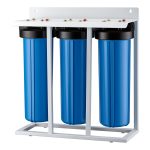 Terpo 3-stopenjski vodni filter 20 palcev 5 µm – sediment, granulat in ogljikov blok, priključek 1 palec