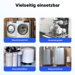 Terpo 3-stopenjski vodni filter 20 palcev 5 µm – sediment, granulat in ogljikov blok, priključek 1 palec