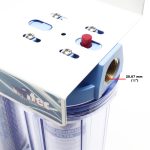 Terpo 3-stopenjski vodni filter 10″, 5 µm, 1/2″, ohišje 395 × 155 × 360 mm, izvedba NW-PR103 Vodni filtri