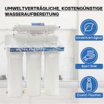 Terpo 5-stopenjski podpultni vodni filter 10 palcev – sediment, granulat, ogljikov blok in zaključna ogljikova vložka