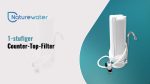 Terpo 1-stopenjski namizni sedimentni filter 10 palcev 5 µm – do 180 l/h