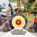 Terpo Nepredirno PU kolo za samokolnico 3.00-4, 75 × 260 mm – nosilnost 105 kg