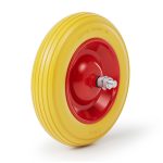 Terpo Nepredirno PU kolo za samokolnico 4.00-8, 100 × 400 mm – nosilnost 160 kg