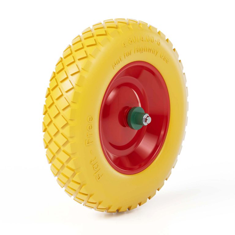 Terpo Nepredirno PU kolo za samokolnico 4.80/4.00-8, 90 × 390 mm – nosilnost 160 kg