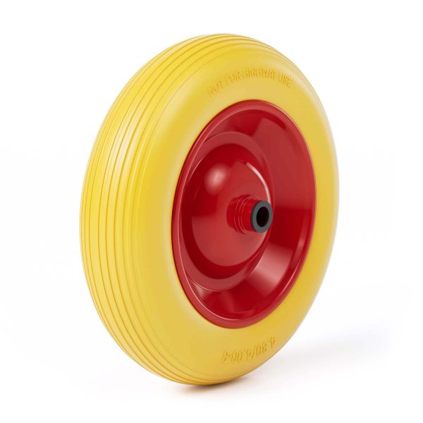 Terpo Nepredirno PU kolo za samokolnico 4.80/4.00-8, 90 × 392 mm – nosilnost 180 kg