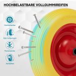 Terpo Nepredirno PU kolo za samokolnico 4.80/4.00-8, 90 × 392 mm – nosilnost 180 kg