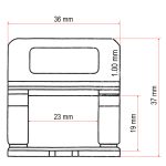 Terpo Nivelirne sponke za ploščice 1,0 mm, 100 kosov, izvedba 63539 Delavnica in orodje