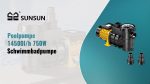 Terpo Obtočna črpalka za bazen 14.500 l/h, 750 W – višina črpanja 11 m, IP44