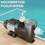 Terpo Obtočna črpalka za bazen 19.200 l/h, 750 W – tlak do 1,6 bar, IPX5