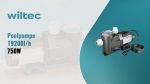 Terpo Obtočna črpalka za bazen 19.200 l/h, 750 W – tlak do 1,6 bar, IPX5
