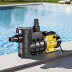 Terpo Obtočna črpalka za bazen 8000 l/h, 380 W – IP44, višina črpanja 7 m