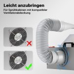 Terpo Odvodna cev za airbrush kabino 0,7–1,7 m Airbrush