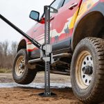 Terpo Offroad dvigalka (Farm Jack) 24″ 3000 kg z višino dviga 125–480 mm – mehanska dvigalka iz jekla za terenska vozila, SUV-je, ATV-je in prikolice