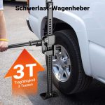 Terpo Offroad dvigalka (Farm Jack) 24″ 3000 kg z višino dviga 125–480 mm – mehanska dvigalka iz jekla za terenska vozila, SUV-je, ATV-je in prikolice