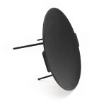 Terpo Okrogla litoželezna žar plošča Ø 44 cm na 3 nogah – višina 46 cm, debelina 4,2 mm