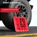 Terpo Osnovna podložna plošča (Offroad Basis) za farm dvigalko 27,8x27,8x7 cm – HDPE podložna plošča iz plastike za varno delo na mehkih tleh