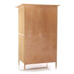 Terpo Ozka lesena vrtna omara z 1 vrati 91 × 58,5 × 150 cm – 4 predelki in bitumenska streha