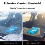 Terpo Parkirna ura modra iz plastike 17x13x0,2 cm – parkirna ura v skladu s predpisi za avto z dobro vidnim prikazom parkirnega časa