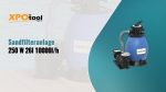Terpo Peščeni filter za bazen 10.000 l/h, 250 W – 26 l filtrski rezervoar, IPX5