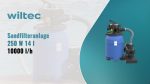Terpo Peščeni filter za bazen 10.000 l/h, 250 W – 14 l filtrski rezervoar, IPX5