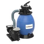 Terpo Peščeni filter za bazen 10.000 l/h, 250 W – 26 l filtrski rezervoar, IPX5