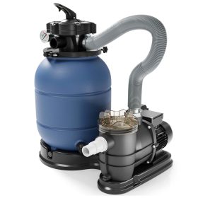 Terpo Peščeni filter za bazene do 20 m³, 6000 l/h, 260 W – z manometrom
