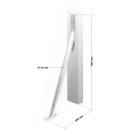 Terpo Pocinkan sidrni količek za ograjo 650 × 290 mm