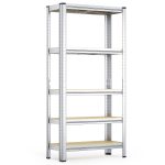 Terpo Pocinkani regal 750 × 300 × 1540 mm, nosilnost 875 kg Delavnica in orodje