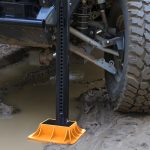 Terpo Podložna plošča za farm dvigalko 29x29 cm do 3000 kg – plastična podložna plošča iz PP za preprečevanje ugrezanja na mehkih tleh
