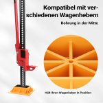 Terpo Podložna plošča za farm dvigalko 29x29 cm do 3000 kg – plastična podložna plošča iz PP za preprečevanje ugrezanja na mehkih tleh