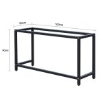 Terpo Podnožje delovne mize – mere 1000 x 500 x 800 mm, nosilnost 250 kg Delavnica in orodje