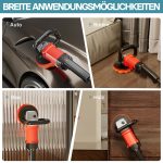 Terpo Polirni stroj za avtomobile 1200W, do 3000 vrt/min, 6 stopenj – krožni brušilnik z dodatno opremo