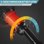 Terpo Polirni stroj za avtomobile 1200W, do 3000 vrt/min, 6 stopenj – krožni brušilnik z dodatno opremo