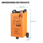 Terpo Polnilec akumulatorja 12V 24V 30A s pomočjo pri zagonu – za motorje, avtomobile, tovornjake, hitro polnjenje