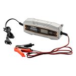 Terpo Polnilec akumulatorja 6–12 V, 4 A, za akumulatorje 10–150 Ah – za avtomobile in motorje, LCD zaslon